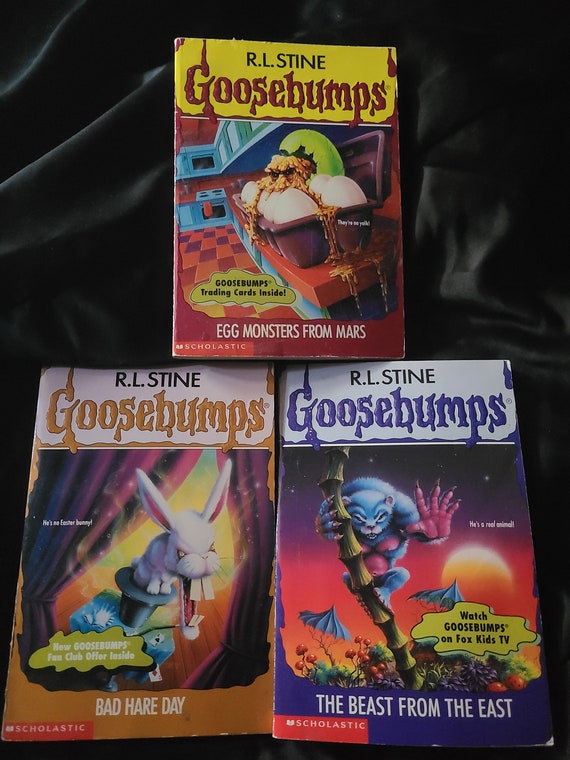 R L Stine Goosebumps Book Set Etsy