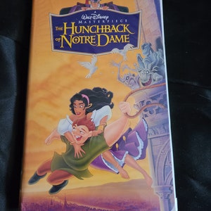 Disney Hunchback Of Notre Dame Vintage Vhs