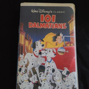 Disney Classic 101 Dalmatians Vintage Vhs