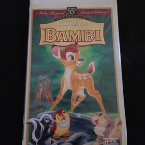 Disney 55th Anniversary Bambi Vhs