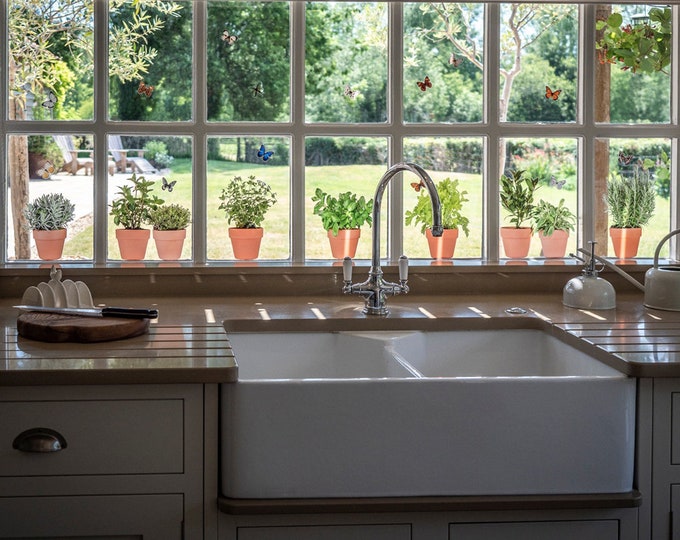 Illustrated Hanging Plant Laptop Stickers Set of 5 Etsy