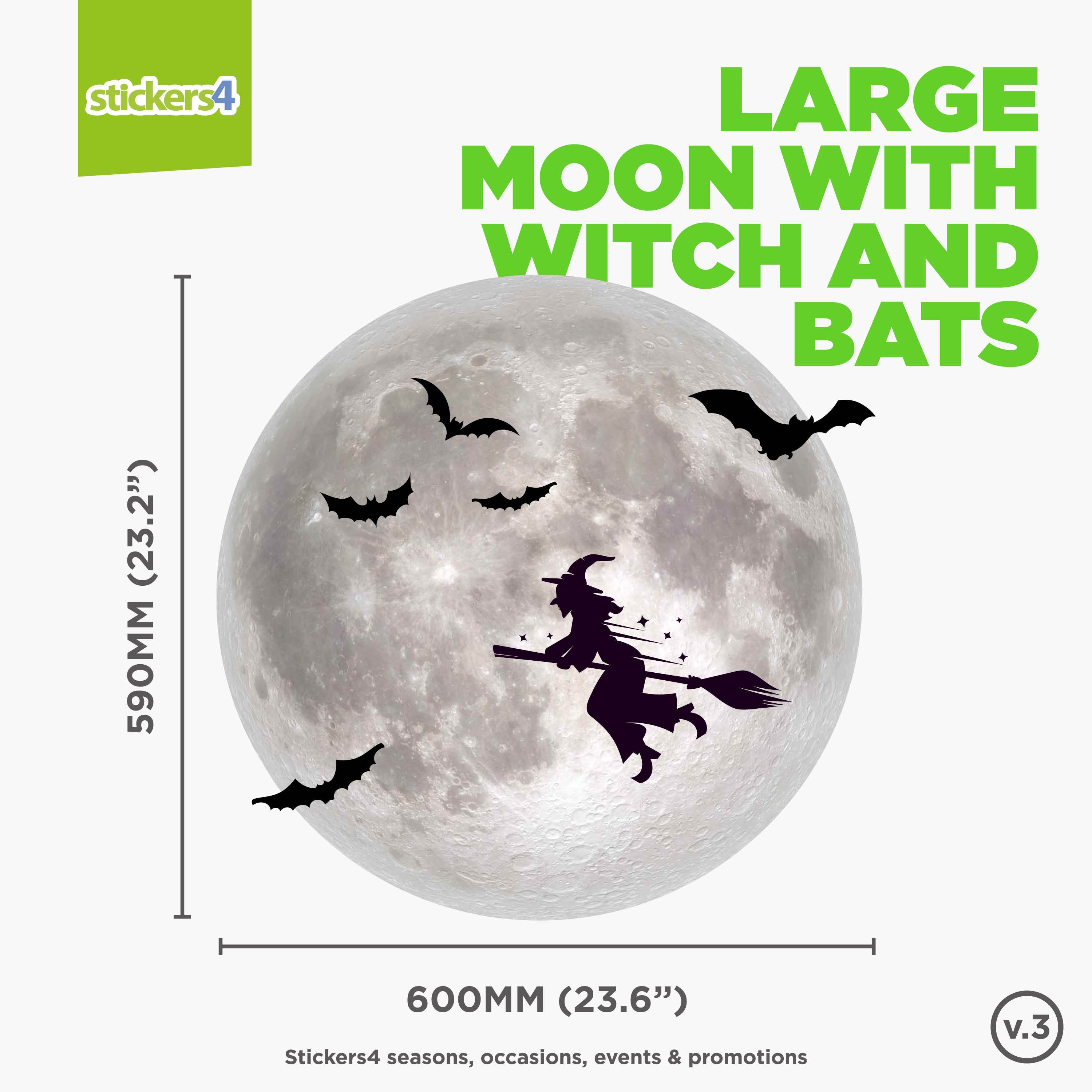 Adesivi Pipistrello Halloween – 32 Pezzi In 4 Dimensioni, PVC Impermeabile, Rimovibili, Per Pareti, Finestre E Decorazioni Spaventose!