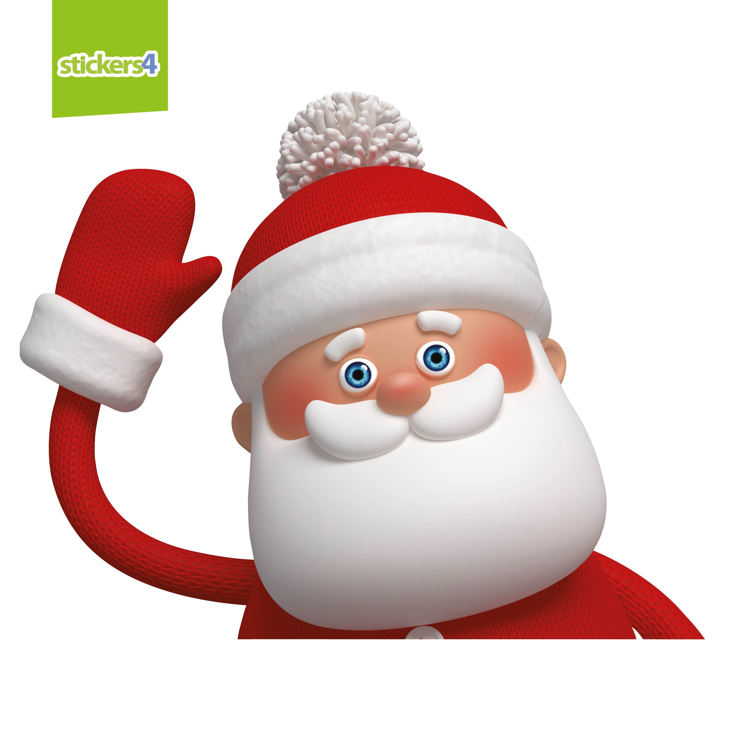 Tenrany Home Stickers Muraux de Noel pour Vitre, Amovible Père Noël Arbre de Noël Wall Murale pour Fenetre Décoration