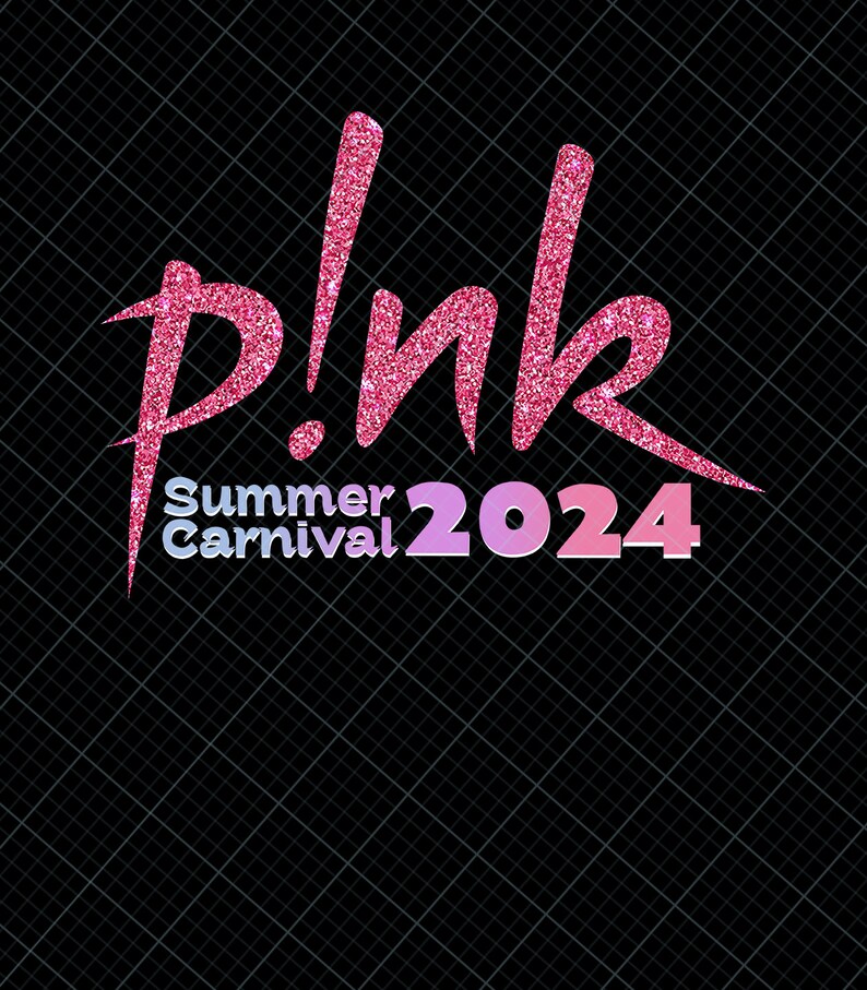 Pink Tour 2024, Pnk Png Instant Download File Gift for Fan File Png