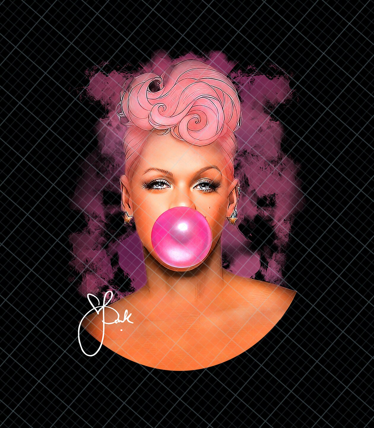 Pnk Design Digital Download, Pink Tour 2024 Png, Pnk Summer Carnival File Png, Trustfall Album