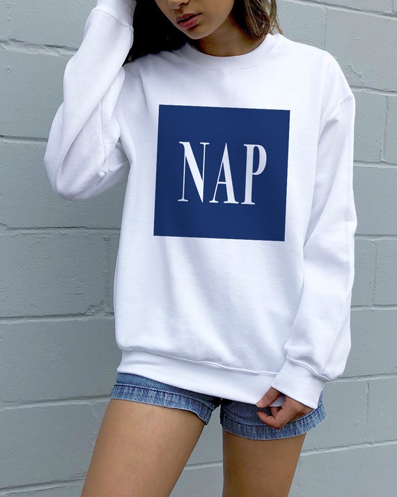 gap nap sweatshirt