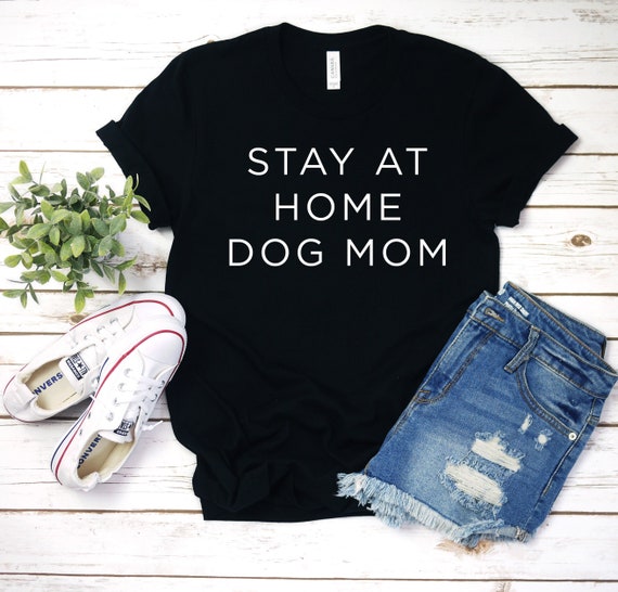 Stay at Home Dog Mom Sweatshirt Unisex