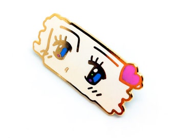 PIN - Shoujo Manga Eyes! - Guldplätering/hård emalj/gummi baksida