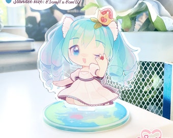 ACRYLIC FIGURE - Worlds still Mine! - double-sided acrylic standee + base