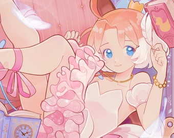 PRINT/POSTER - PrincessTutu / LittleSwan - thick glossy paper / multiple sizes