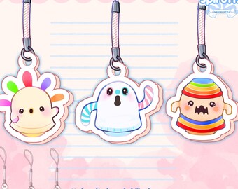 CHIBI CHARMS COLLECTION - Gyroid Friends! - Double-sided acrylic/phone-strap