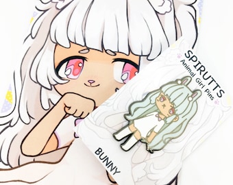 Bunny Chibi Girl Etsy