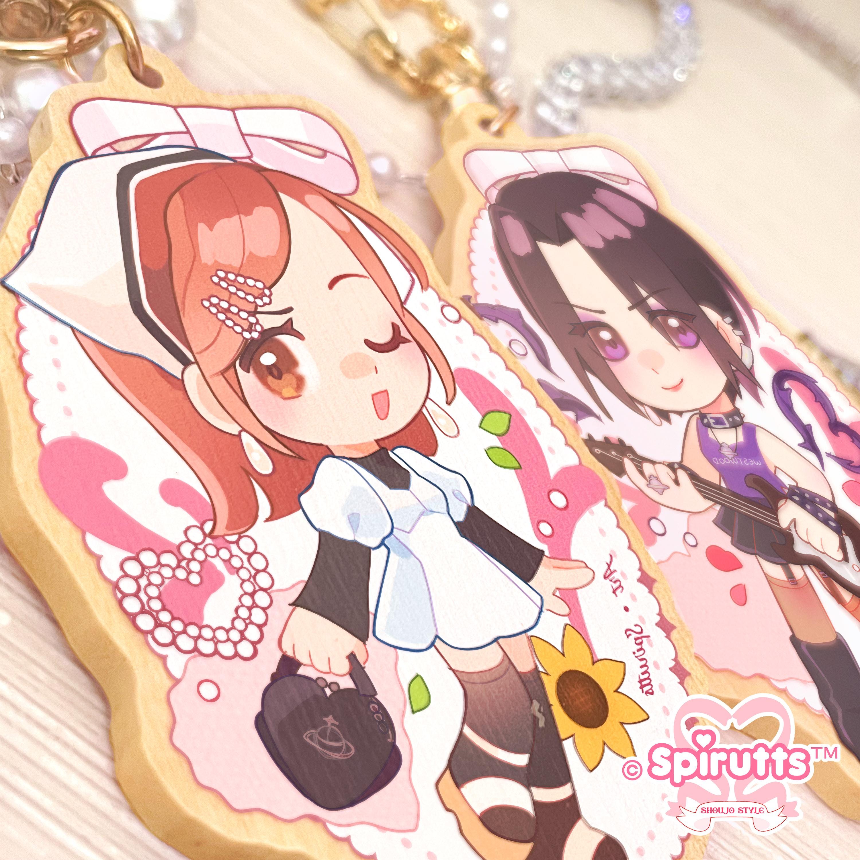 KEYCHAIN(S) - Nana / Retro Anime / Punk / Couples Accessory