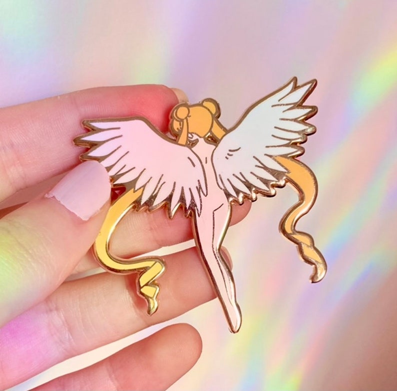 Pin(s) - Magical Girl Angel / Death Pins~! - Gold Plating/black Holo ...