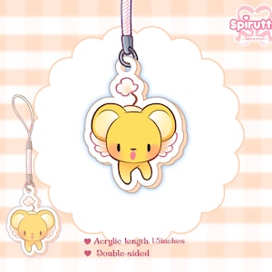COLLEZIONE CHIBI CHARMS - KeroKero - Cinturino per telefono/acrilico bifacciale