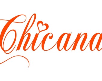 Chicana mit Herz