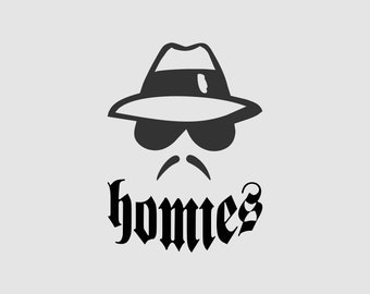 Homies Lowrider Vinly Cut Decal