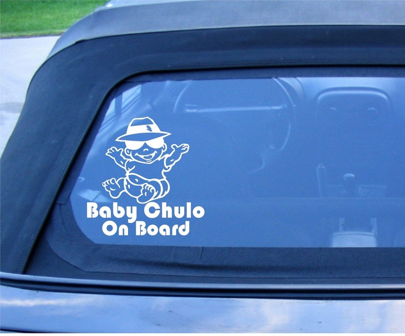 Baby Chulo on Board, Papi Chulo, Baby on Board, - Etsy