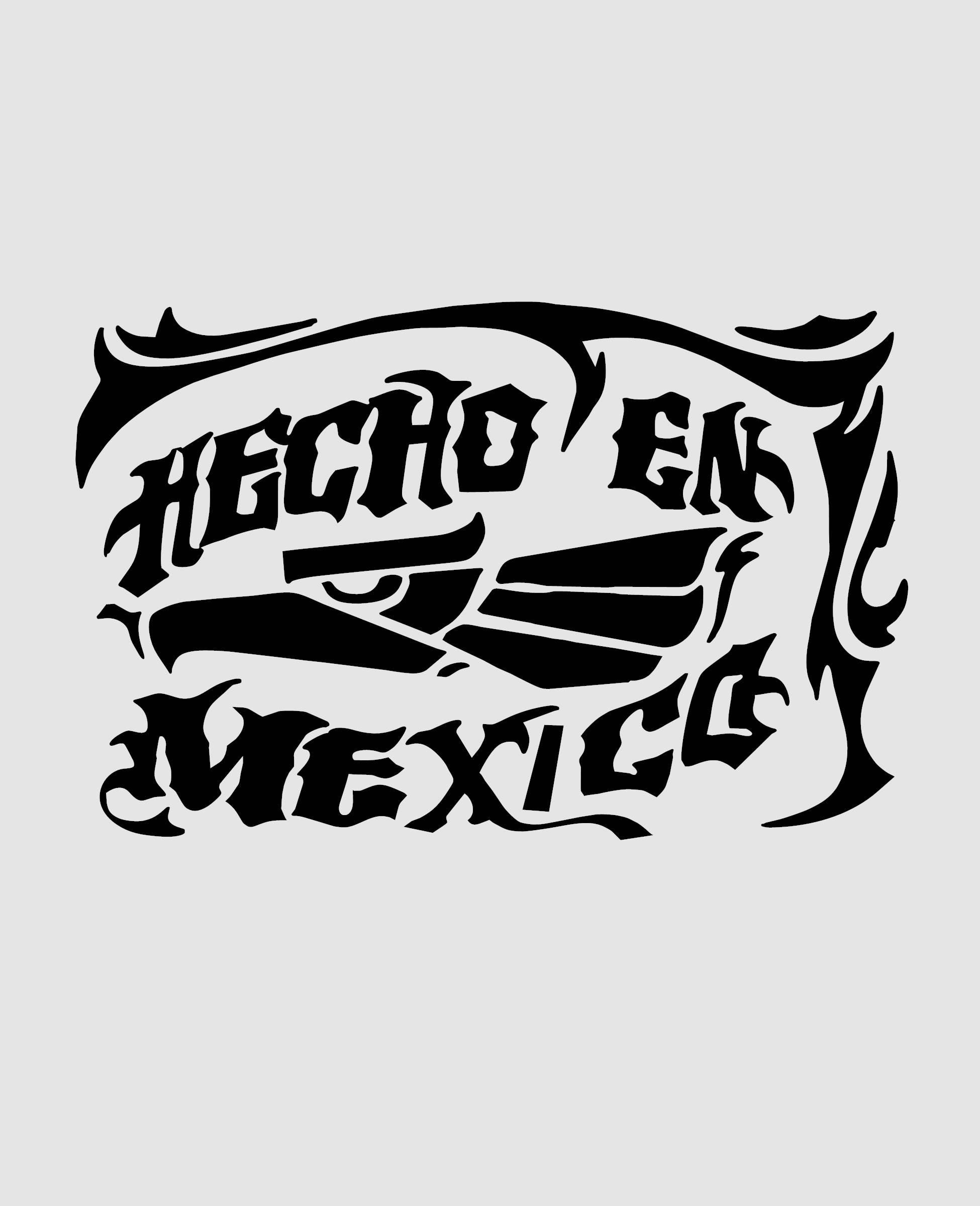 Hecho En Mexico Vinyl Die Cut Decal or Sticker Etsy 日本