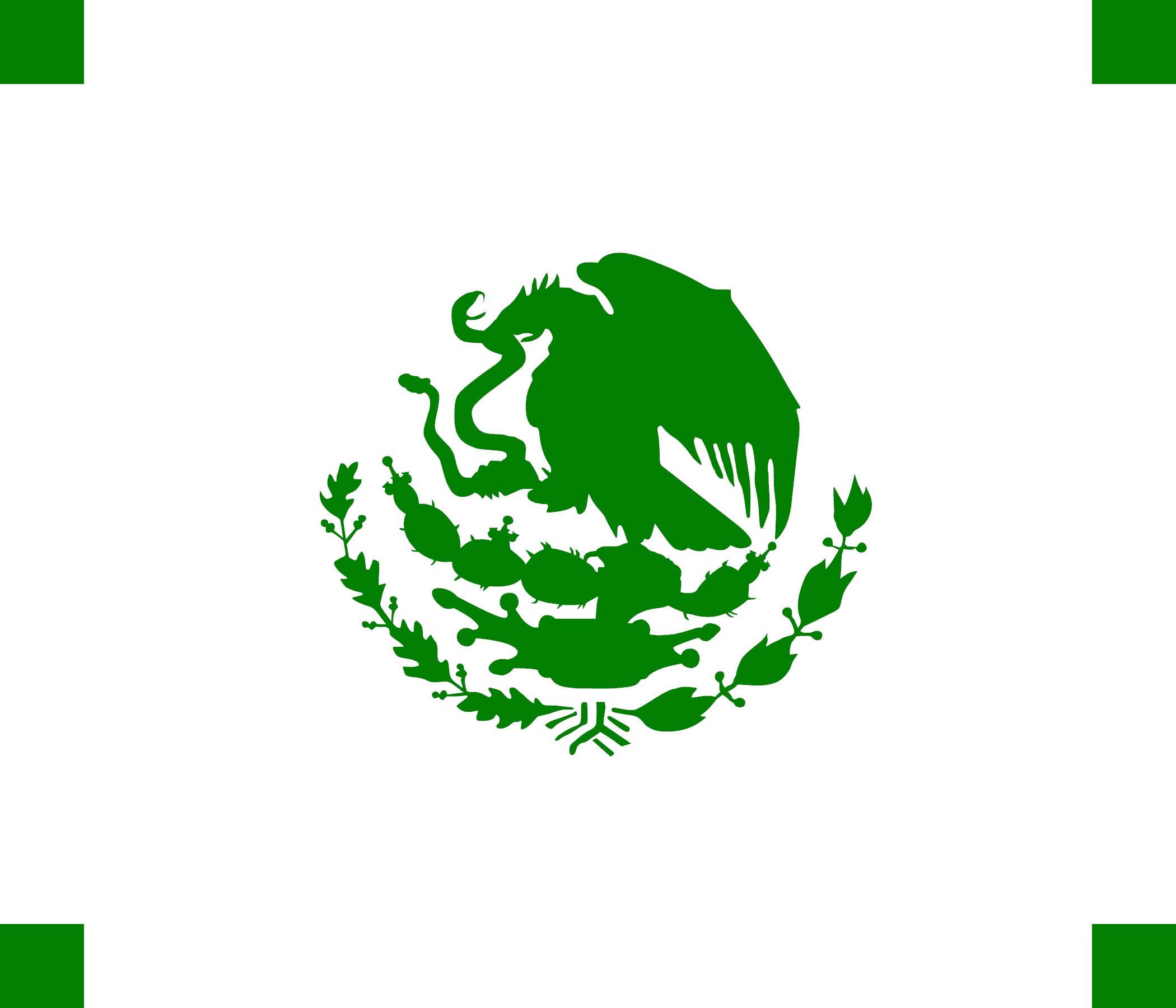 Mexican National Emblem Die Cut Decal - Etsy