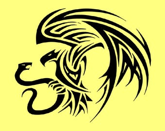 Mexican Emblem Eagle and Snake Vinly Decal, Mexican, Mexico Hispanic Chicano Latino