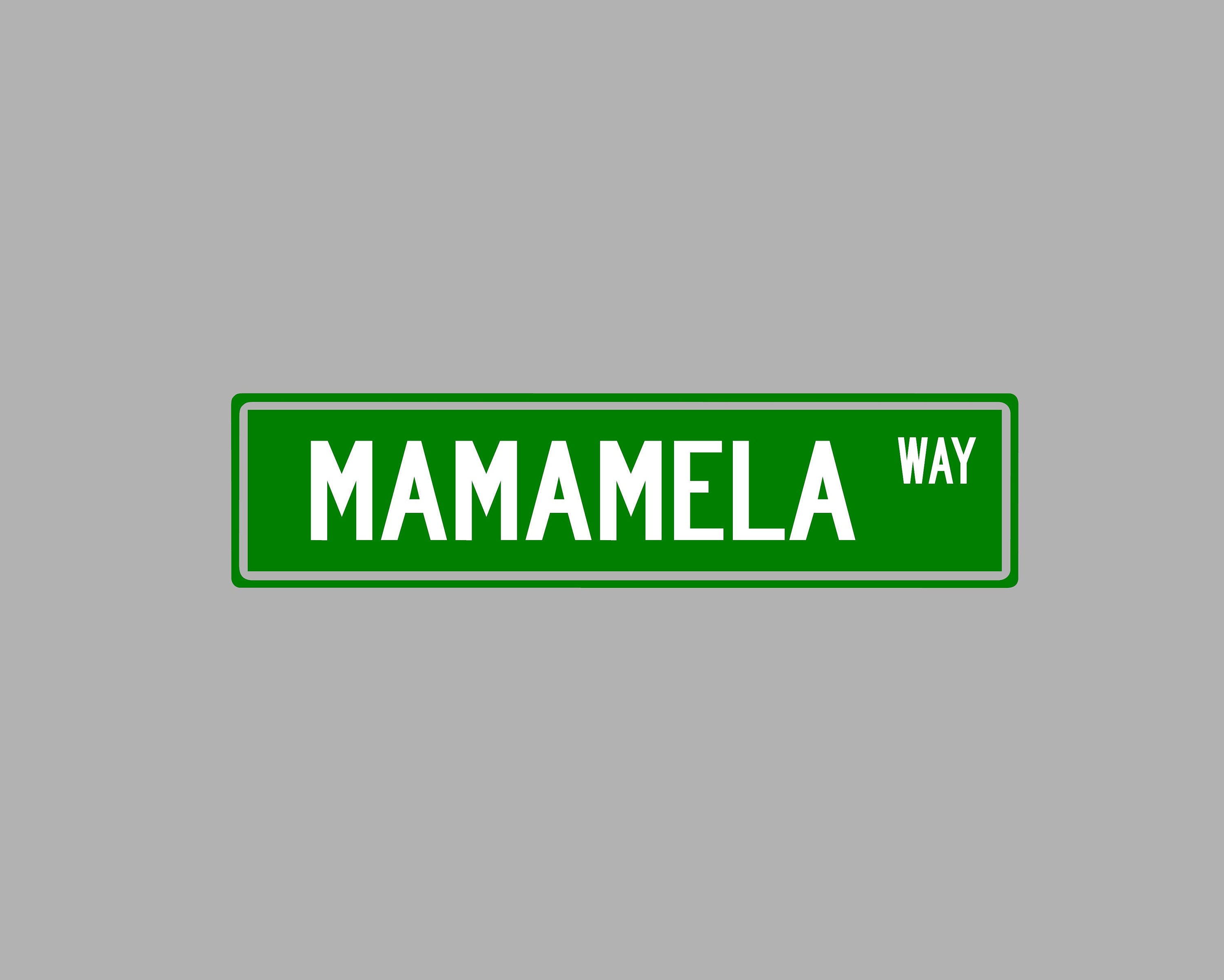 Mamamela Way Street Sign, No Mames Way, Orale Way, Pinche Way