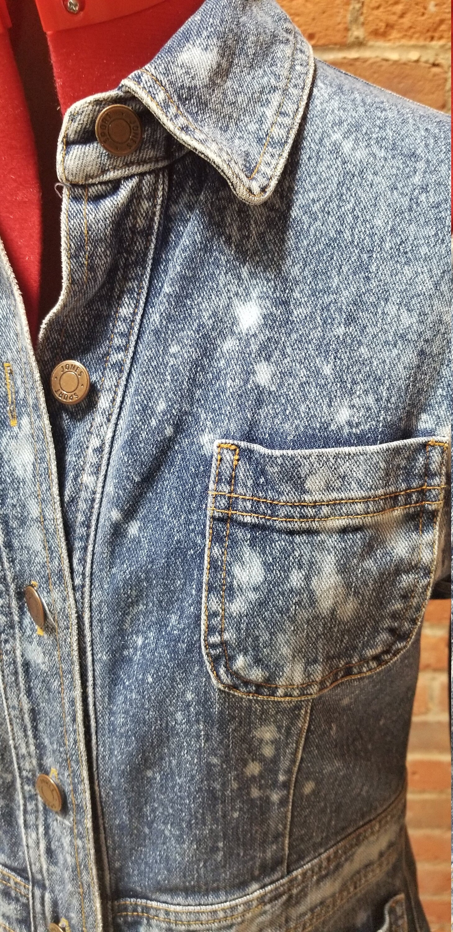 Butterfly Snow Showers Denim Jean Jacket Etsy