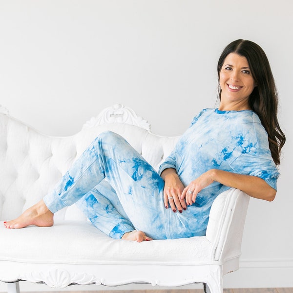 Tie Dye Lounge Set,Tie Dye Set,Jogger set,Loungewear,Pajamas,PJ,Tie Dye Sweatsuit,Tie Dye Loungewear,Tie Dye Top,Tie Dye Bottoms,Jogger Set