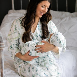 Matching robe and swaddle blanket sales