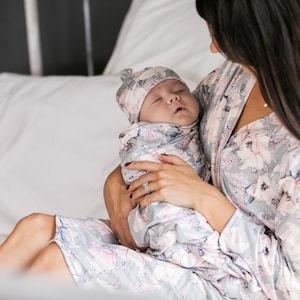 Mother and baby matching robes new arrivals