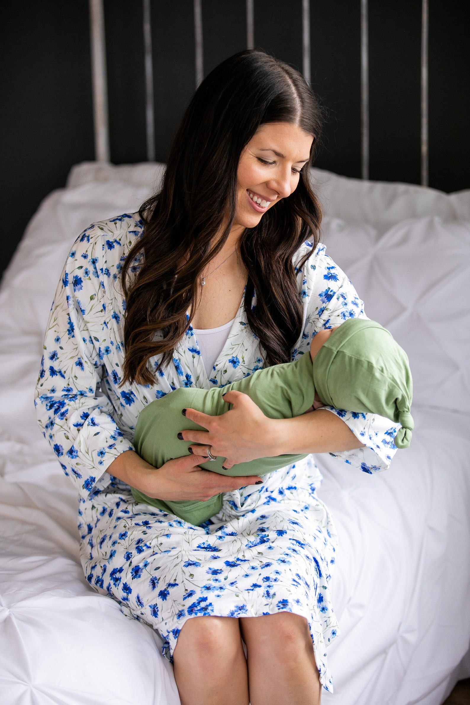 Robe and Swaddle Setmommy and Baby Matchinghospital Etsy