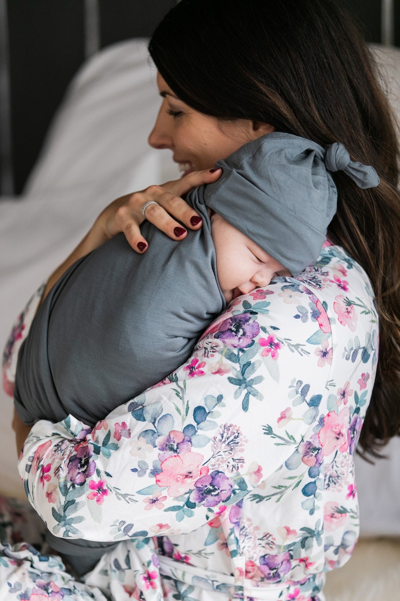 Robe and Swaddle SetMommy and Baby MatchingHospital Etsy