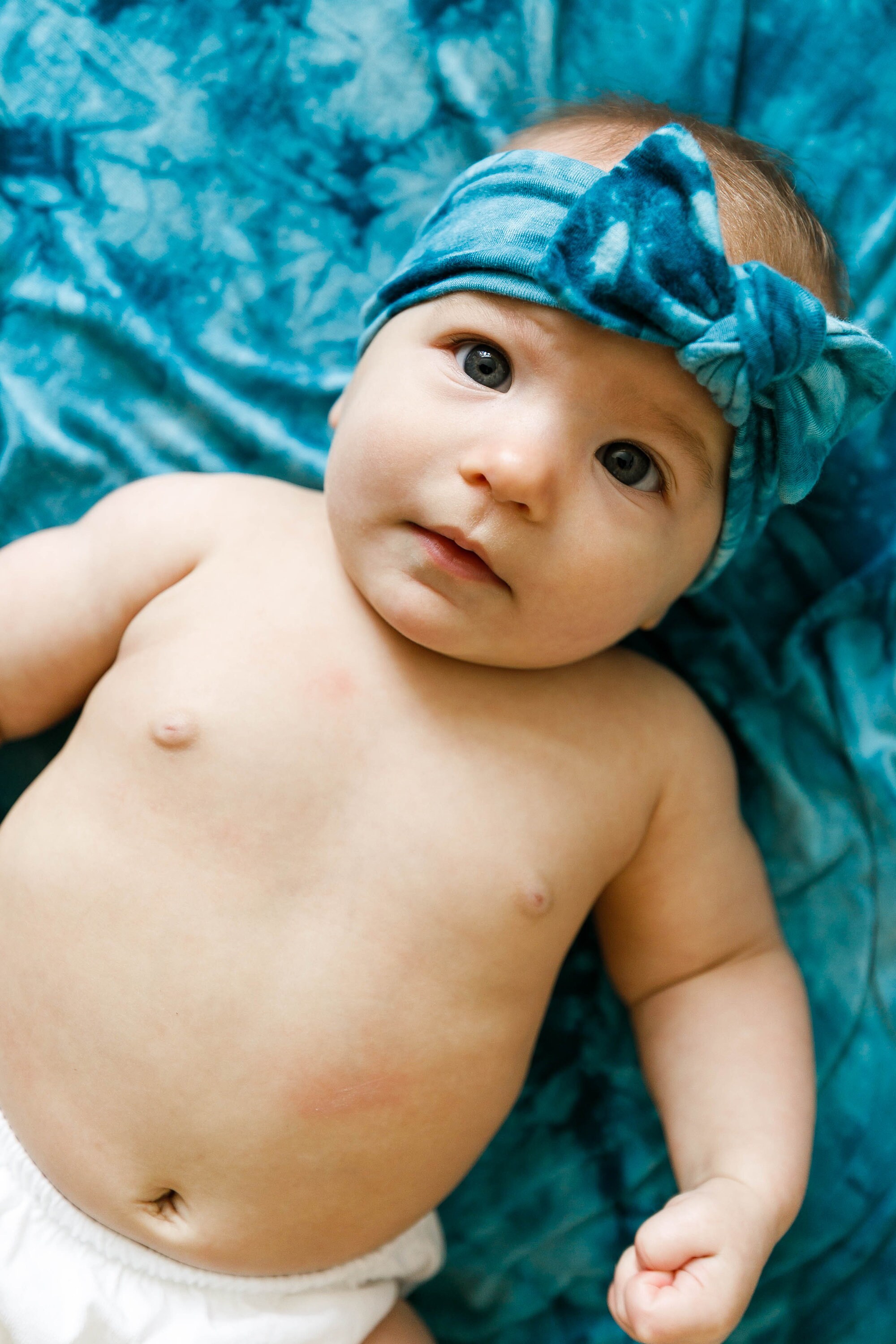 Teal Tie Dye Swaddlematernity Robe and Matching Swaddle Etsy