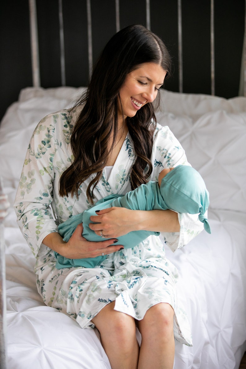 Robe and Swaddle Setmatching Hospital Setmaternity Etsy