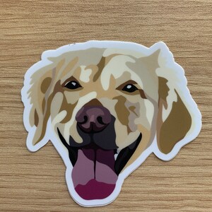 Golden Retriever Sticker