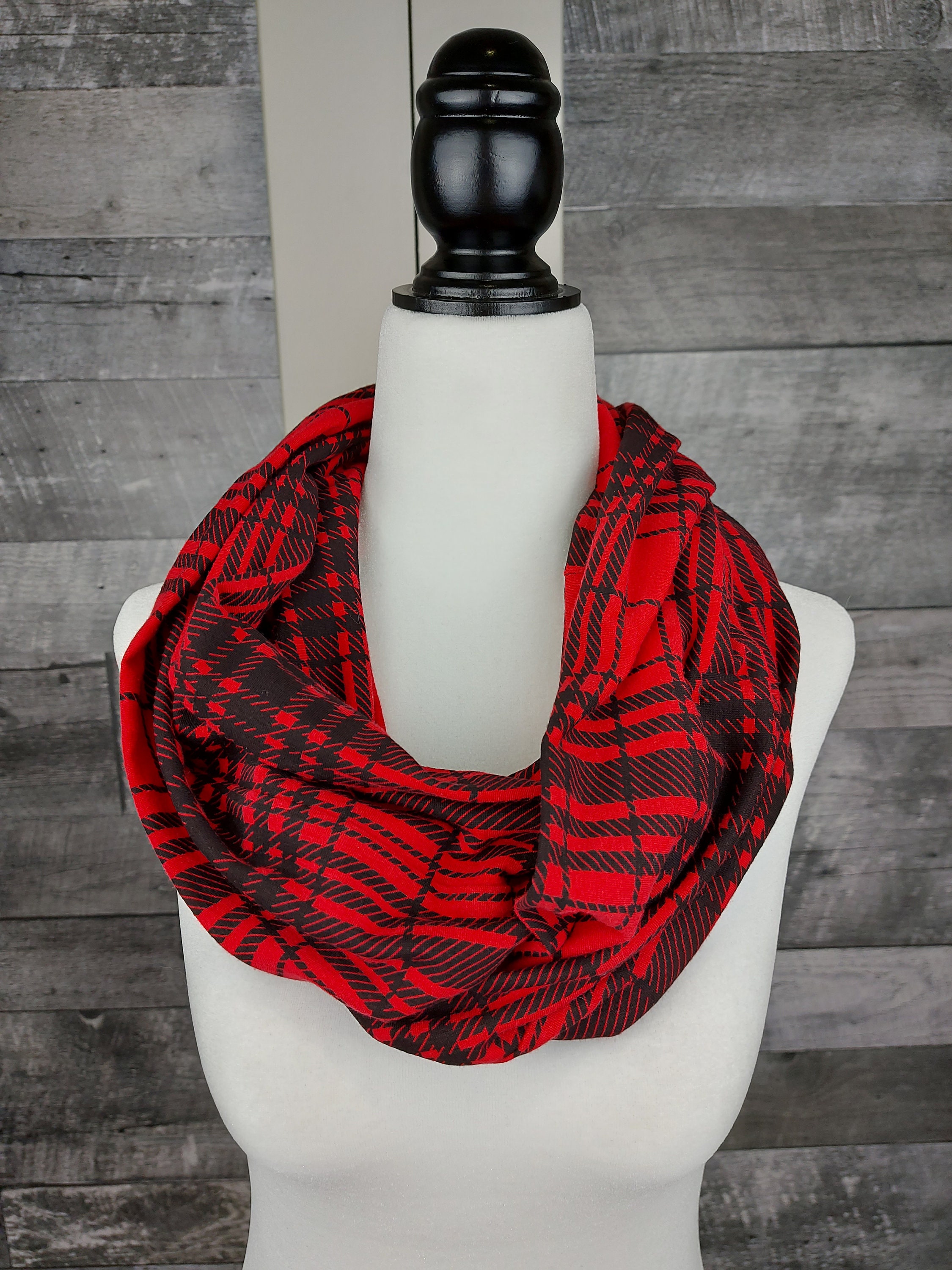 Black Infinity Scarf Etsy Canada