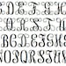 Interlocking Monogram Font .otf .ttf - Etsy