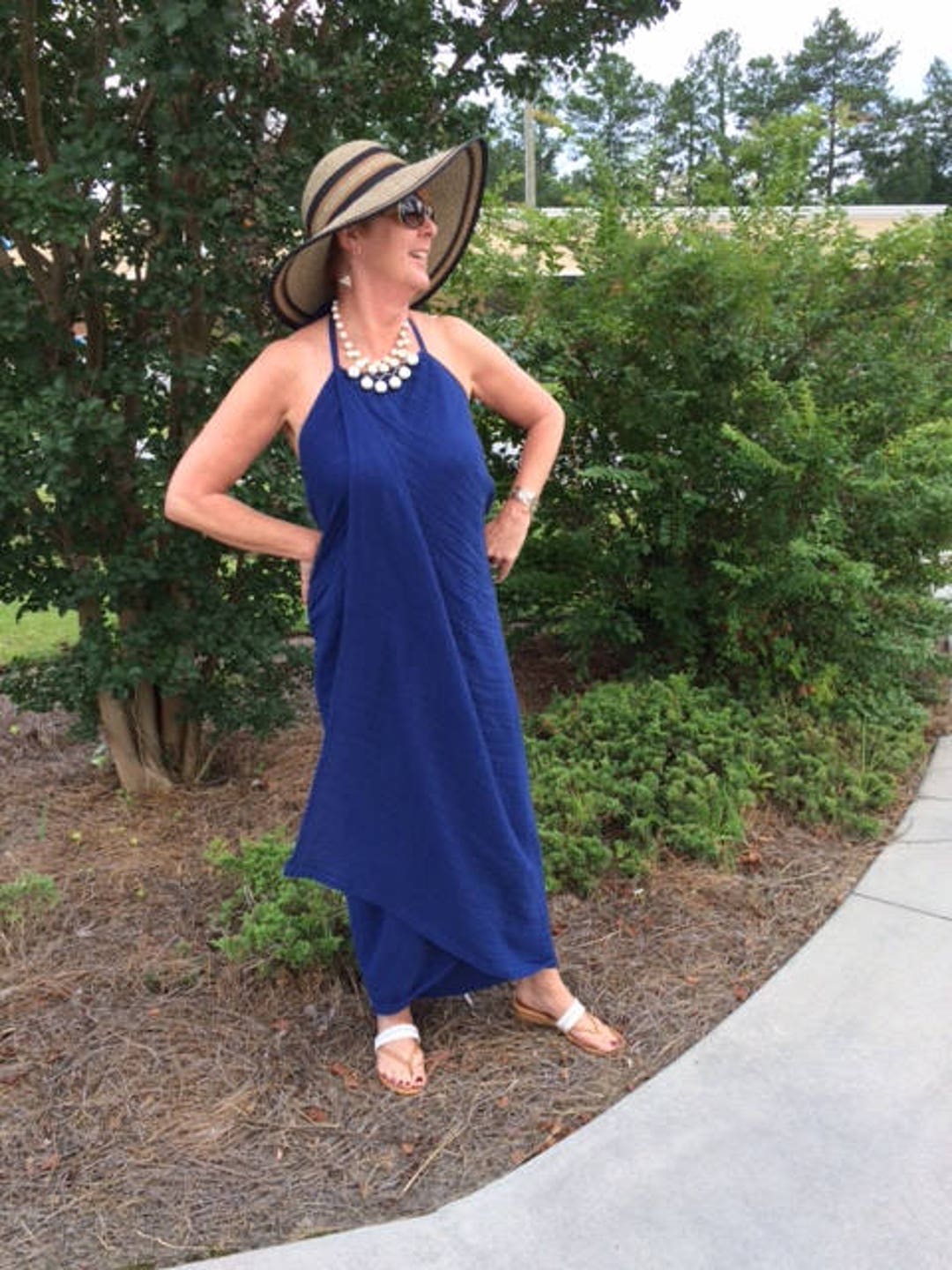 Double Gauze Beach Coverup Pattern Etsy