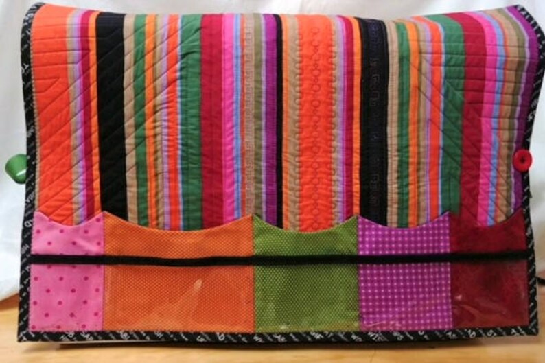 Sewing Machine Cozy Organizer Mat and Thread Catcher Duo