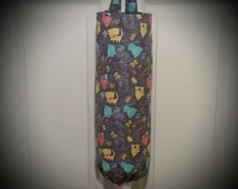 Hanging Grocery Bag Holder; Plastic Bag Holder; Kitchen Bag Organizer; Cotton Grocery Bag Holder; Plastic Bag Dispenser, Bag Holder