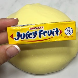 Juicy Fruit Gloss scented, slightly different than my thickie slimes, slime may shrink over time, read item description image 4