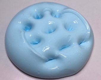 Blue Raspberry Gloss (scented, slightly different than my "thickie" slimes, slime may shrink over time, read item description!)