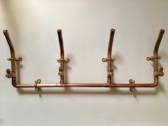 Copper Coat Rack 4 Hooks Wall Hook Set - Wall Mounted Coat Rack 10 Hooks Copper Coat Rack 4 Hooks Wall Hook Set - Wall Mounted Coat Rack 10 Hooks