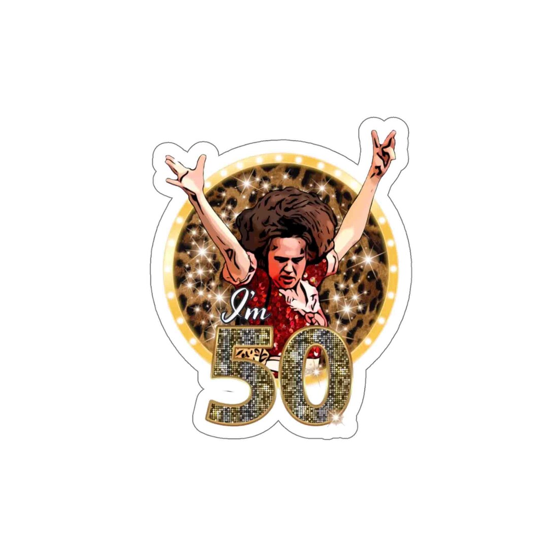 SNL Sally O Malley Molly Shannon 50 Years Old SNL Kiss Cut - Etsy