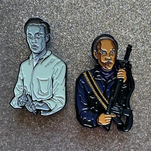 Living Dead Heroes Enamel Pins