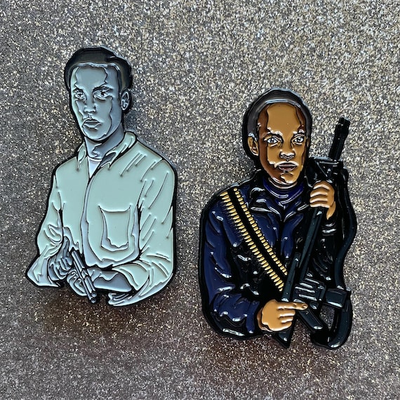 Living Dead Heroes Enamel Pins