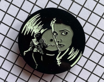 The Girl Enamel Pin