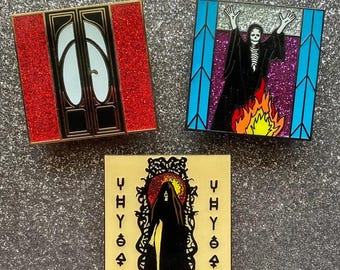 Three Mothers emaille pins