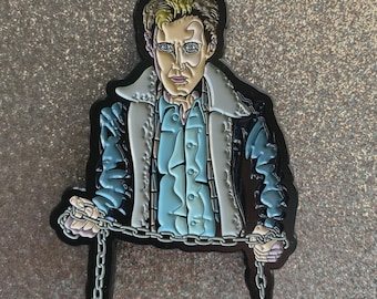Pin de esmalte "Encadena a tu demonio"