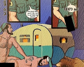 Gay Porn comic strips